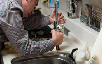 Kitchen sink repair