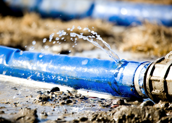 Burst-pipe Burst pipe