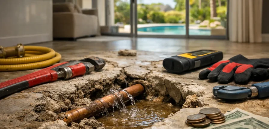 What Does Slab Leak Repair Cost in South Florida?