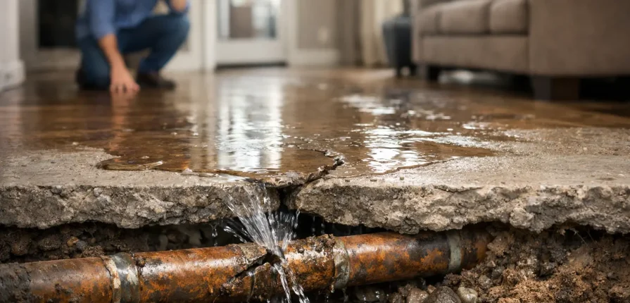 What Happens If You Have a Slab Leak? Risks and Repair