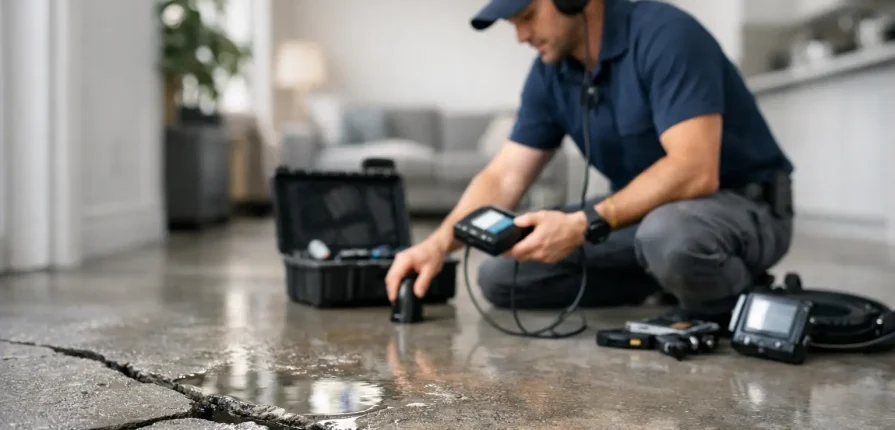 What Is Slab Leak Detection and Why It Matters