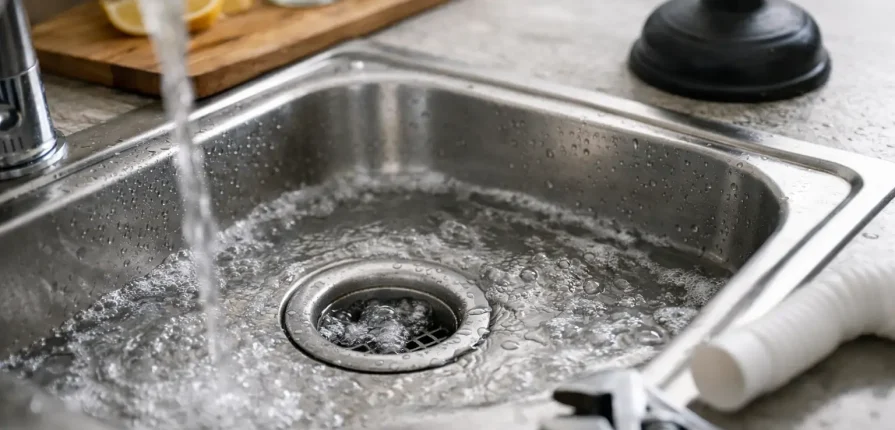 Why Kitchen Sink Drains Slowly and What to Do